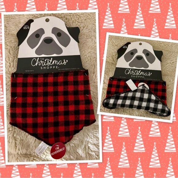 Pet Reversible Holiday Bandana - Picture 1 of 1
